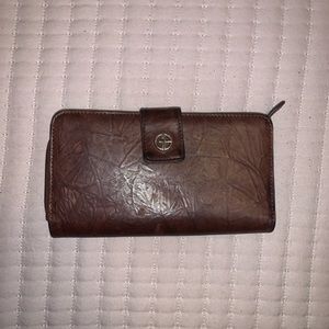 Giani Bernini Brown Leather Wallet